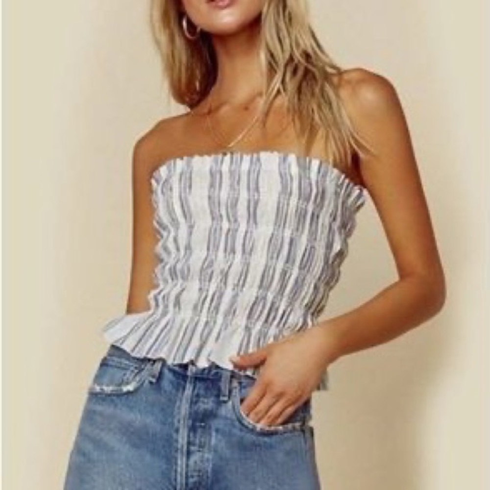PLANET BLUE FLEUR TOP